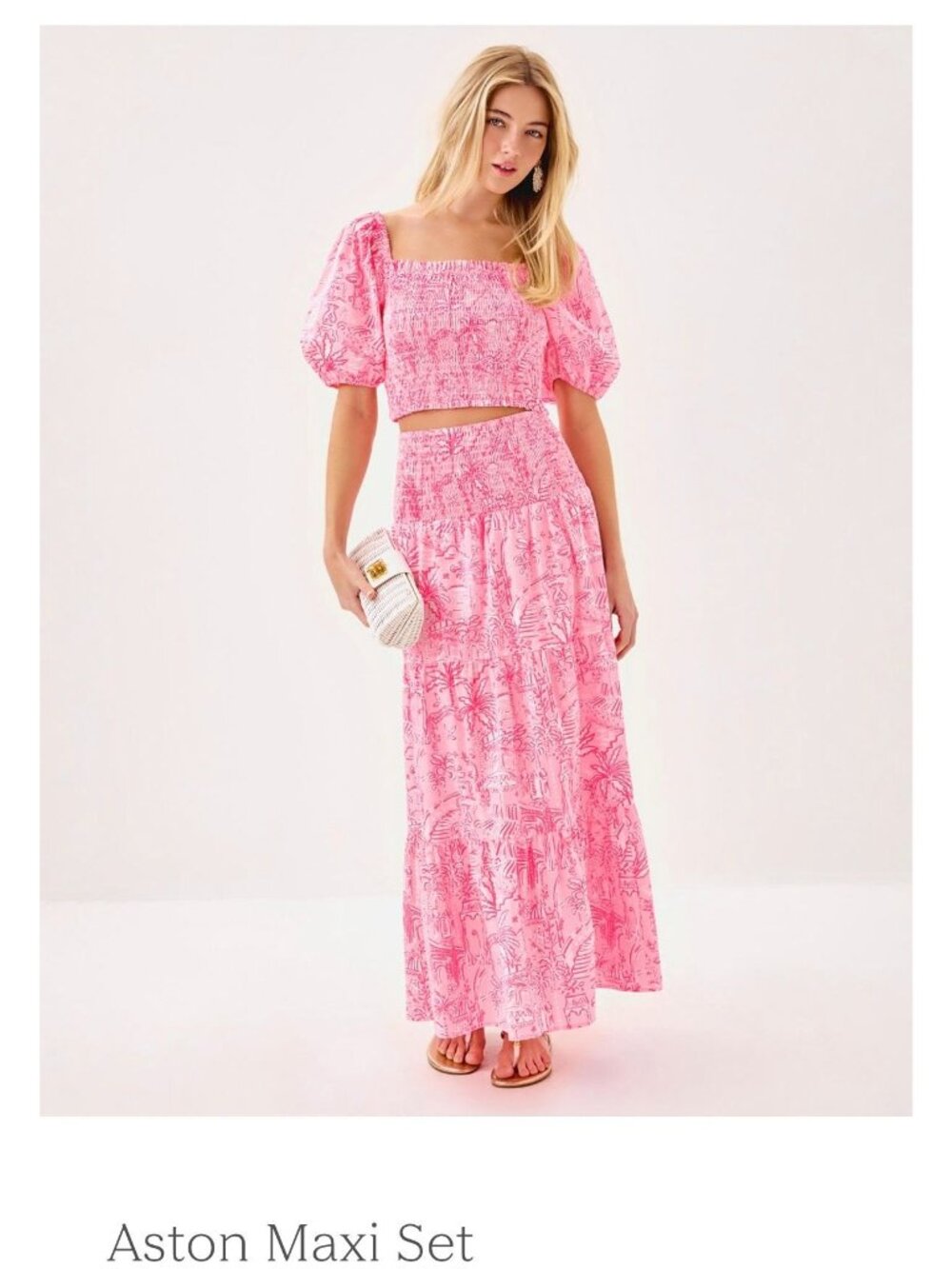 SOLD OUT NWT:Lilly Pulitzer Aston Maxi Set (Size L)